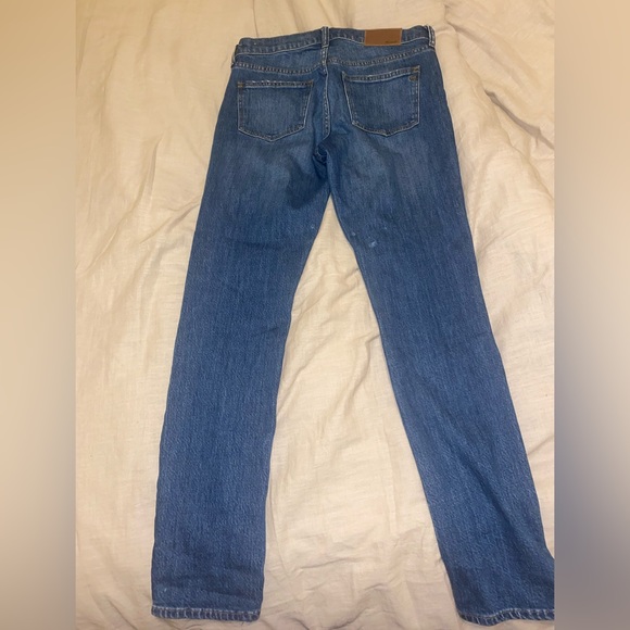 Madewell Slim Boyjean Medium Wash Straight Leg Jeans - Picture 5 of 7